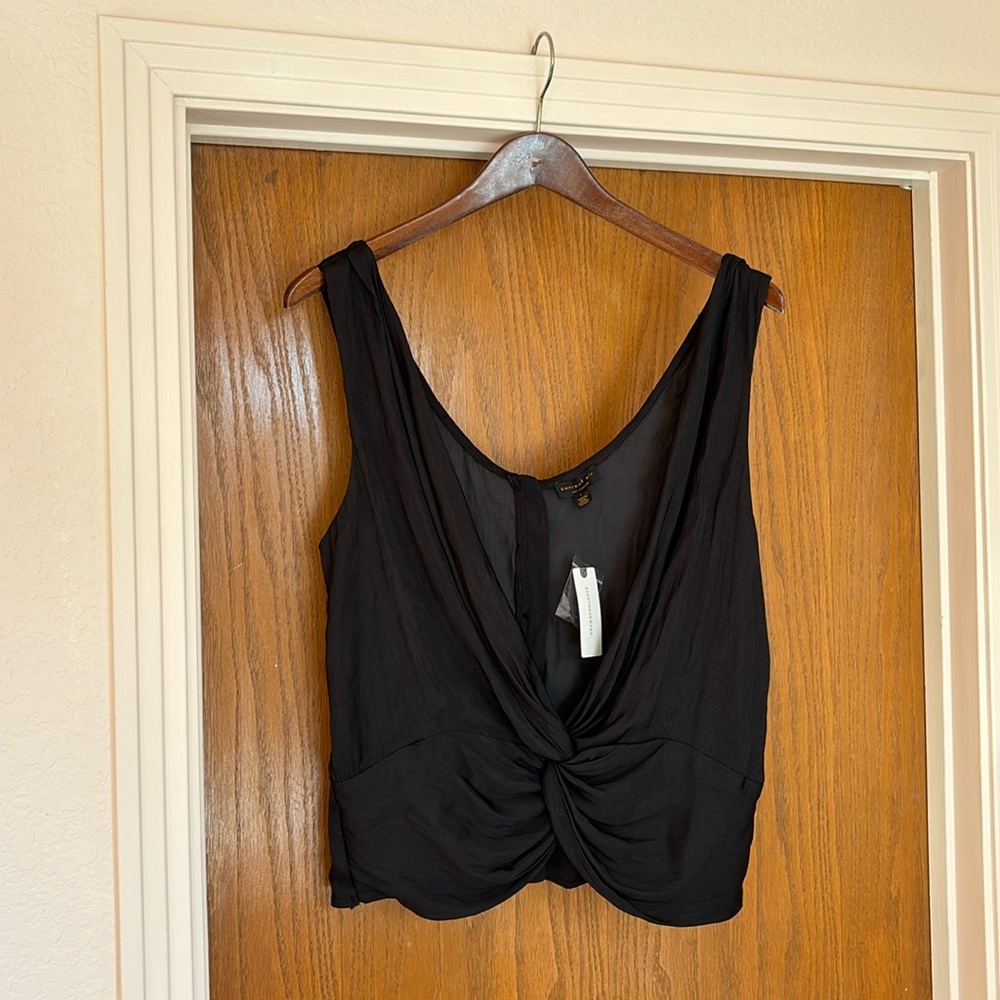 NWT Anthropologie Black Top